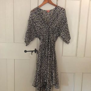 Chan Luu leopard print dress